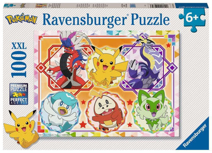 Ravensburger Rompecabezas Pokémon Colección - Paldea 100pzas XXL