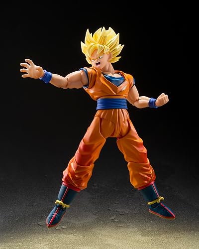TAMASHII Nations - Dragon Ball Z - Super Saiyan Son Goku (The Games Begin) S.H.Figuarts Figura de acción
