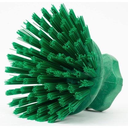 Carlisle FoodService Products CFS Sparta - Cepillo para Polvo Redondo de plástico para Fregar, Color Verde (Paquete de 6)
