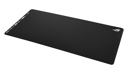 ASUS ROG Hone Ace XXL Mousepad A Prueba de Agua Negro para Shooters y MOBA | Superficie híbrida de tela con nano-recubrimiento, base viscoelástica antideslizante, 900x400x3mm, repele agua y polvo