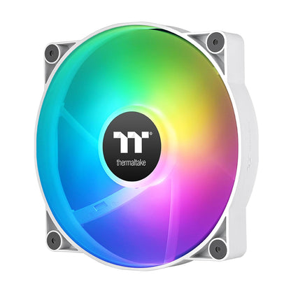 Thermaltake CT200 ARGB PWM Ventilador 200 mm, Control PWM 500-900 rpm, 9 LED 16.8 Millones de Colores