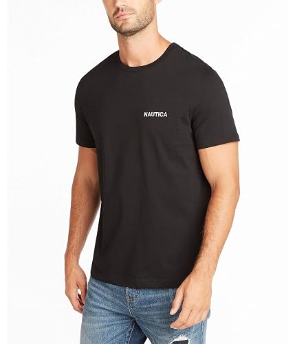 Nautica Men's Short Sleeve Solid Crew Neck T-Shirt