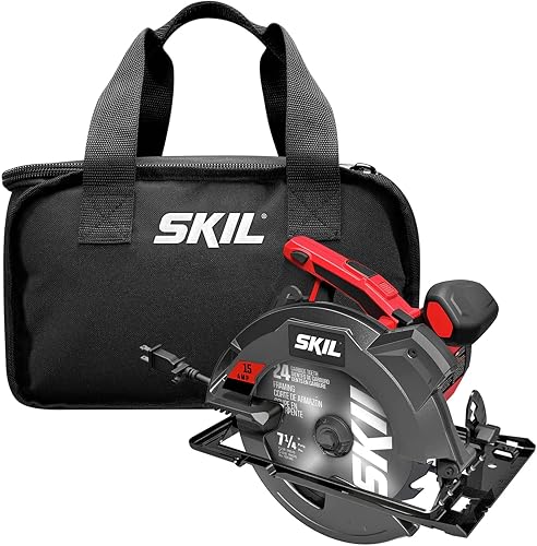 SKIL 5280-01 Sierra circular con guía láser de haz único, 15 amperios/18.41 cm