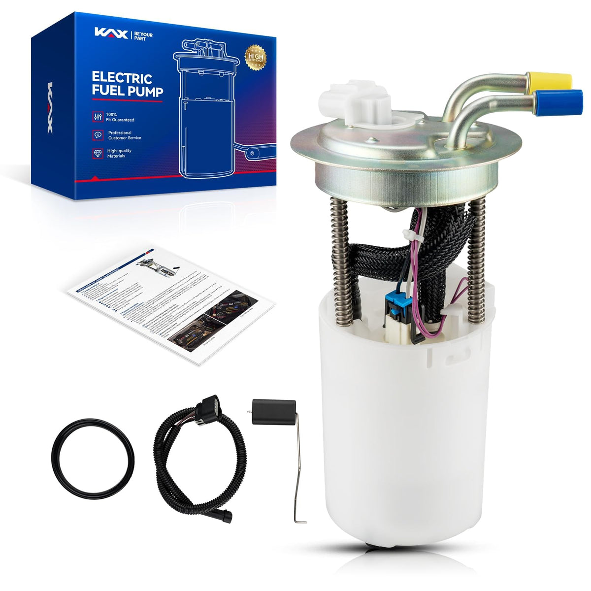 KAX - Conjunto de bomba de combustible compatible con Trailblazer 2002-2004 | Enviado 2002-2004 | Bravada 2002-2004 | Rainier 2004-2004 | Reemplaza # FG0387,15077623, E3549M, P7505333 955 -, 955132,