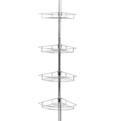 Zenna Home - Soporte para Barra de regadera, Cromado, 1