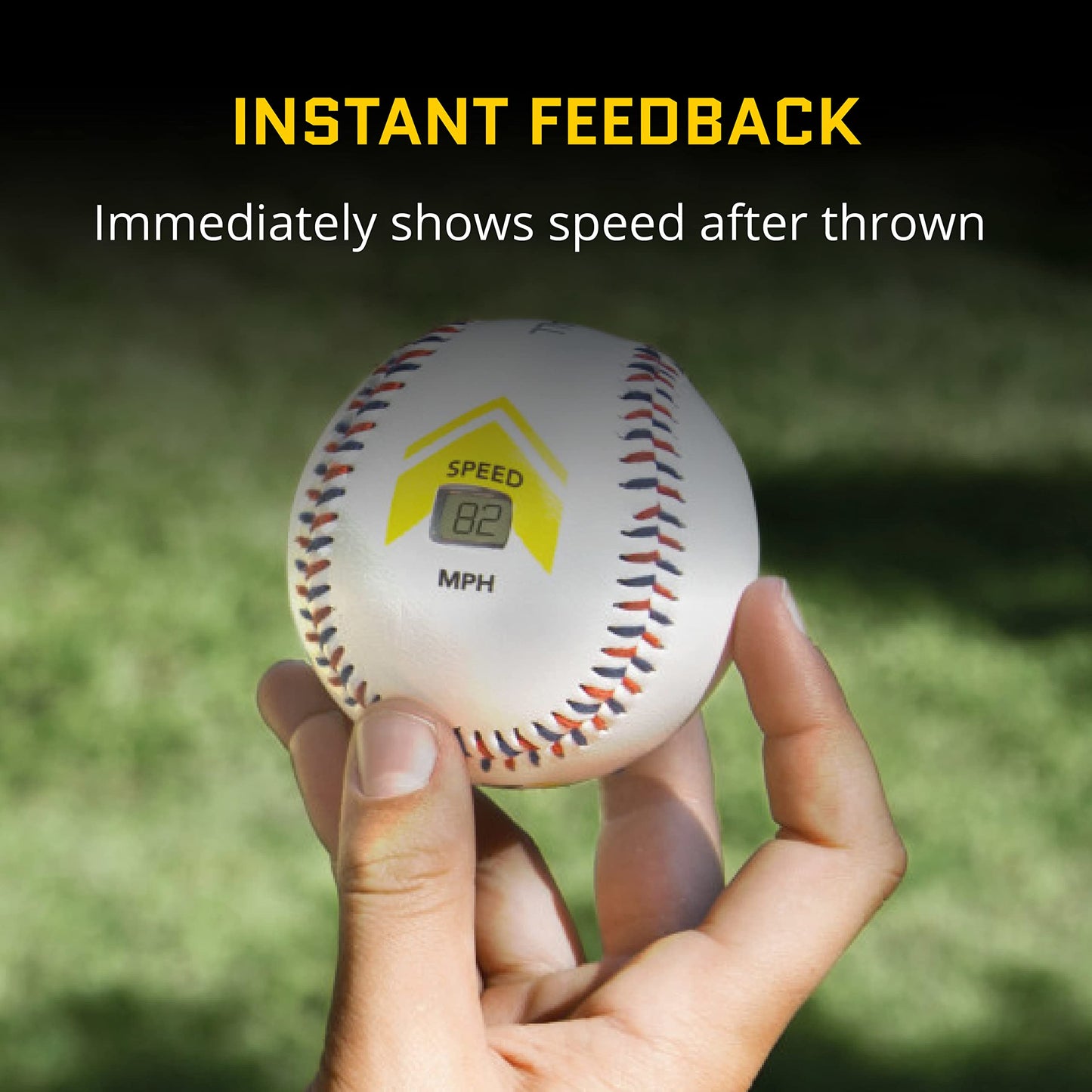 SKLZ , Sensor De Velocidad Lanzamiento Bala Béisbol Unisex Adolescente, Blanco (White), Una Talla