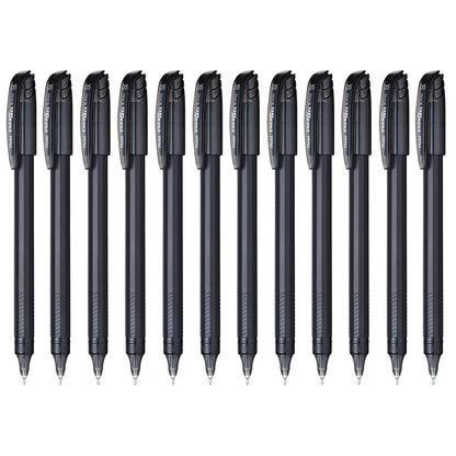 Bolígrafo Energel Stick Caja 12 U Tinta Negra-BLN415-A