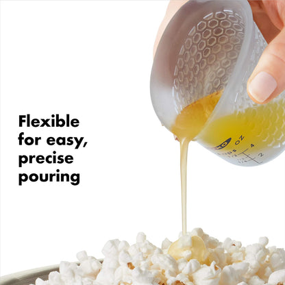 OXO 11161200 Mini Vaso Medidor Silicón Flexible, 150 ml