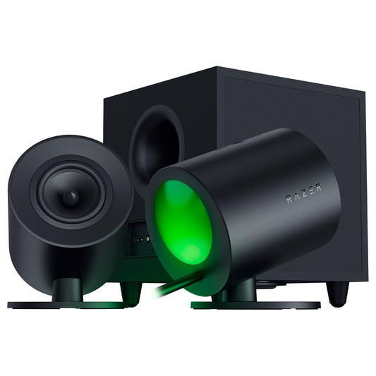 Razer Nommo V2 - Altavoces Gamer de Rango Completo 2.1 para PC Subwoofer con Cable