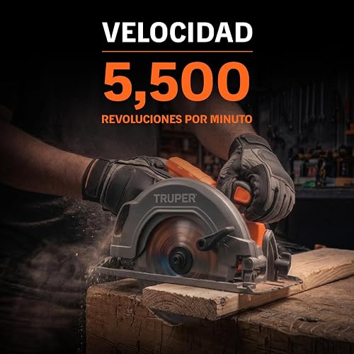 Truper SICI-7-1/4A3, Sierra circular 7-1/4" 1500 W profesional | Profesional