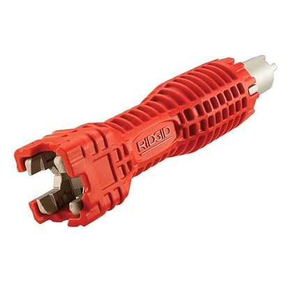RIDGID - Herramienta para Instalar Grifos EZ Change, Llave Multifuncional de Plomería para Fregadero, Instalación Rápida en Espacios Reducidos