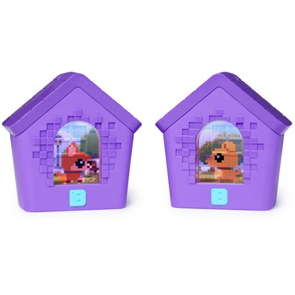 Bitzee, Doghouse, Juguete Interactivo con 15 Cachorros Disponibles, Sala de Juegos 3D, reacciona al tocarlo, Mascotas Digitales para niños y niñas a Partir de 5 años