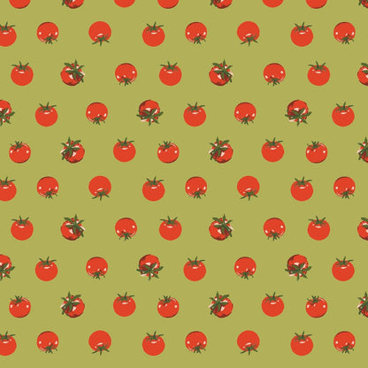 Vera Bradley - portafolios Continental de algodón para Mujer, Tiny Tomates Palm, Talla Unica