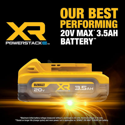 DEWALT - Batería eléctrica de 20 V MAX XR POWERSTACK 3.5 Ah (DCBP320)