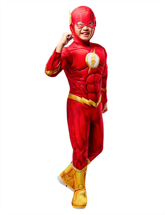 Rubies DC Comics Superheroes: Disfraz de Flash para niños, talla M