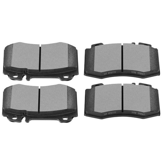 SCITOO D847 Juego de pastillas de freno semimetálicas delanteras | Compatible con Mercedes-Benz 600SL, C32 AMG, C3, C350, C55 AMG, CL500, CLK55 para AMG, CLS550, E350, E550, ML430, ML500