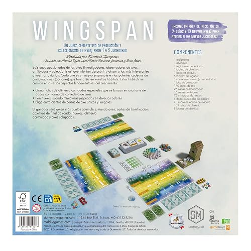 Maldito Games Wingspan Juego de Mesa en Español