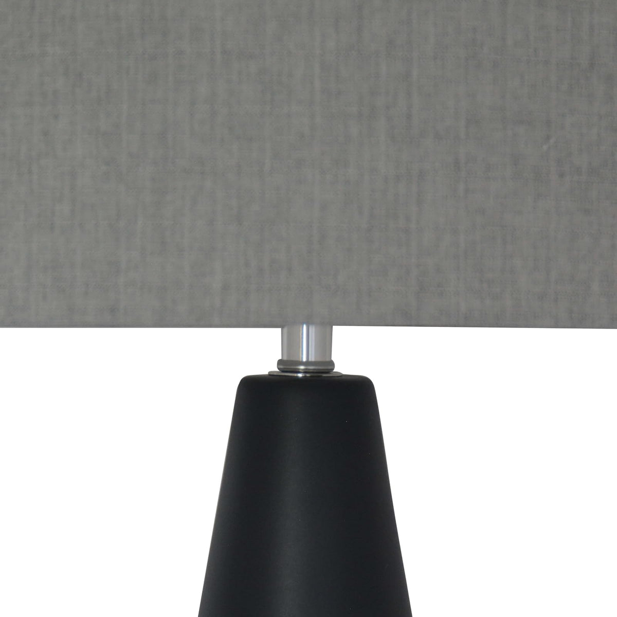 Luzerna CM-0250 Lámpara De Mesa Maia, Color Negro Mate, 1 Unidad