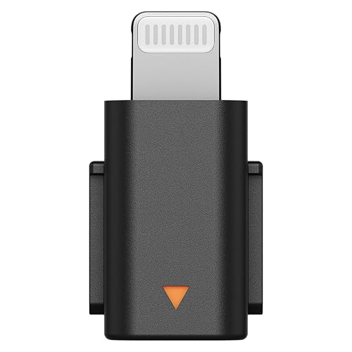 dji Adaptador de teléfono móvil (Lightning) Mic Mini, Compatibilidad Mic Mini