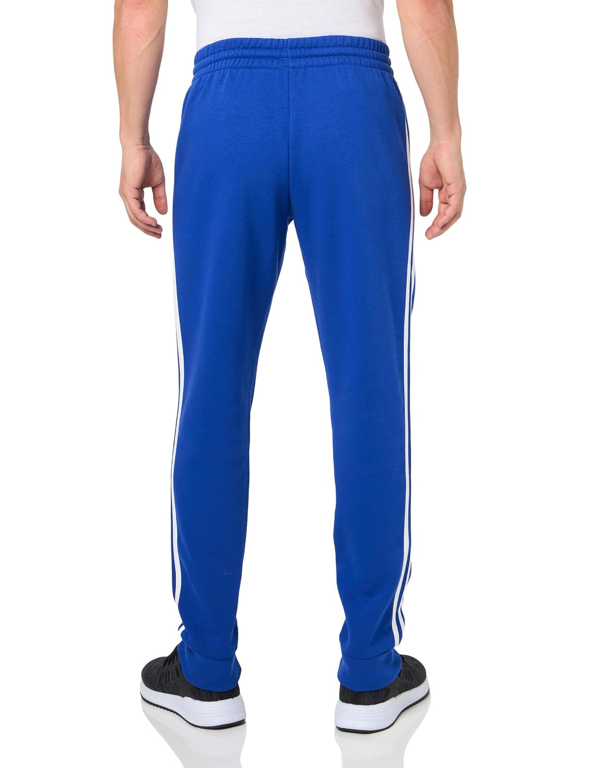 Adidas Essentials - Pantalones de Forro Polar con 3 Rayas y puños cónicos Pantalón Deportivo para Hombre