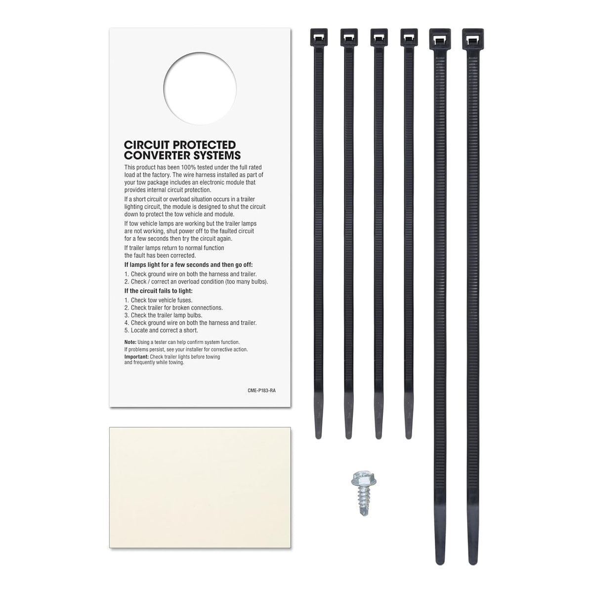 CURT Arnés de Cableado para Remolque 55336, 4 Pines, para Honda/Acura