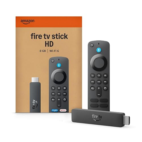 Fire TV Stick HD (modelo más reciente): Control remoto por voz Alexa que recibe alimentación a través de la televisión y se configura fácilmente