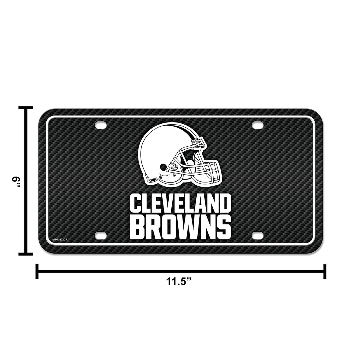 Rico Industries NFL Football Pittsburgh Steelers - Etiqueta de Fibra de Carbono de Metal para automóvil, 8.5 x 11 Pulgadas, Ideal para Camiones/Automóviles/SUV