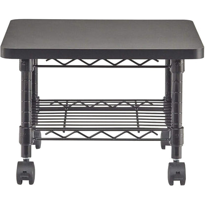 Safco 5206BL Under-Desk Printer/Fax Stand, Black
