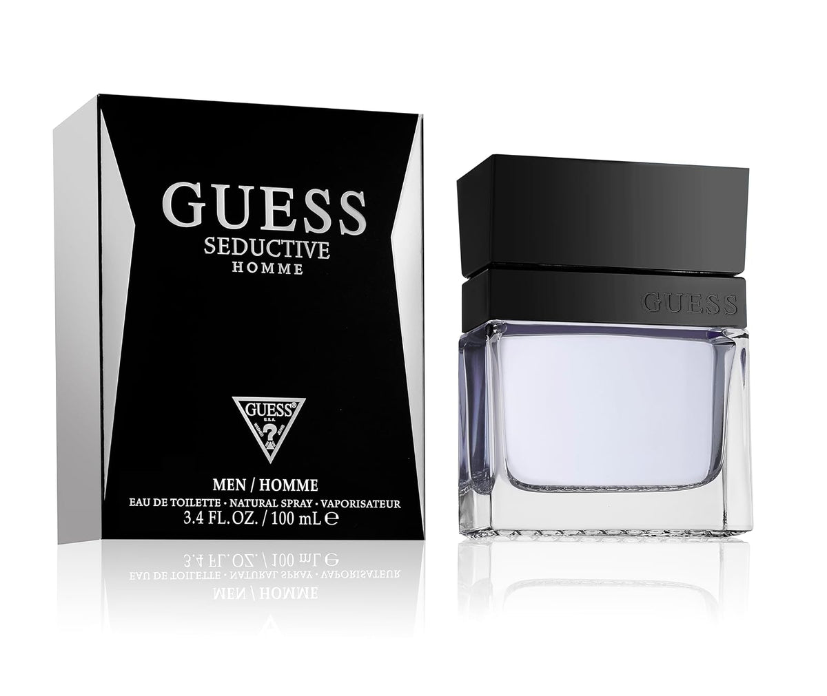 GUESS - Spray EDT Seductive Men, 3.4 onzas