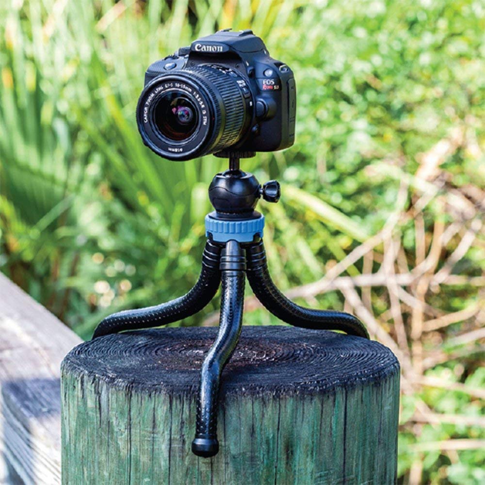 Sunpak 620-GRIPPOD-BL Kit con Tripié Flexible de Mesa, Montura para Smartphone