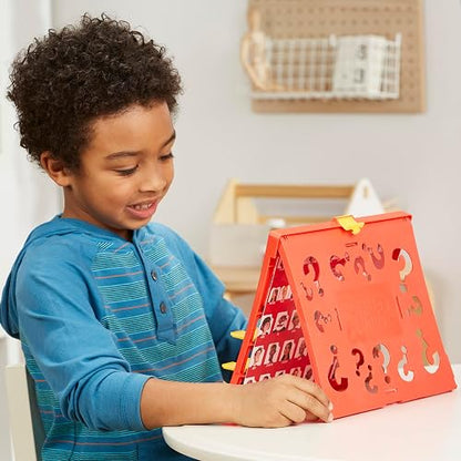 Hasbro Gaming Guess Who? Marco Original fácil de Cargar, Hoja de Personajes de Doble Cara, Juegos de Mesa para 2 Jugadores para niños, Juegos de adivinar para familias, a Partir de 6 años