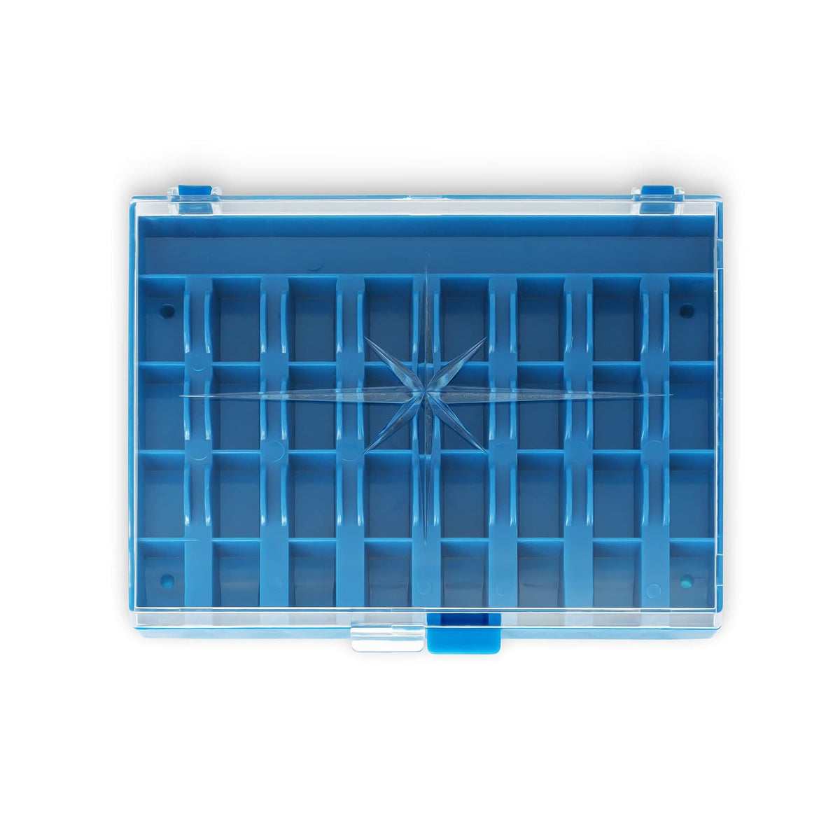 Dritz Caja de bobina, 32, azul
