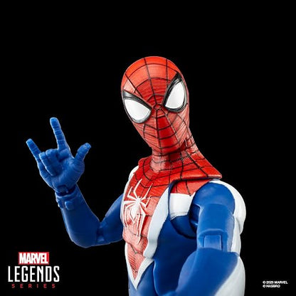 Marvel Legends Series Gamerverse, Figura de acción de Miles Morales, Traje Mejorado