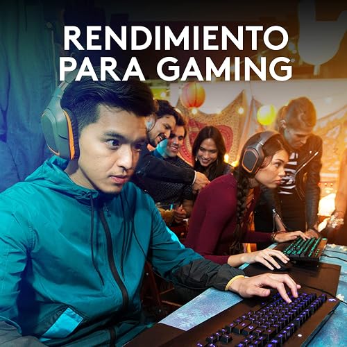 Logitech G213 Prodigy Teclado Gaming en Inglés, RGB LIGHTSYNC, Teclas Retroiluminadas, Resistente a Salpicaduras, Teclas Personalizables, Controles Multimedia Dedicados - Color Negro