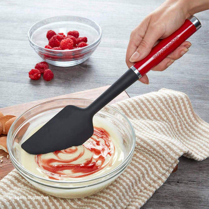 Kitchenaid KC031OHERA - Espátula de silicona clásica, Rojo 2, Una talla, 1