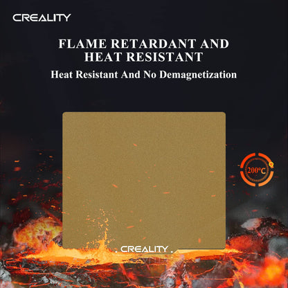 Unido Creality - Placa PEI Dorada Oficial para Creality Ender 3/3 Pro/3 V2/3 S1/3 S1 Pro/3 Neo/3 V2 Neo/5/5 Pro Impresoras 3D 235 x 235 mm