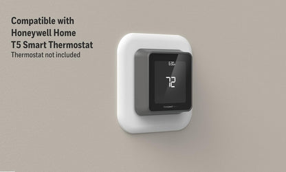 Honeywell Home - Placa de Cubierta Grande y Adaptador de Caja eléctrica para termostatos Serie T (THP2400A1080), Color Blanco