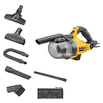 DEWALT Aspiradora de Mano Inalámbrica en Seco, 20V Máx., DCV501HB, con Filtro HEPA