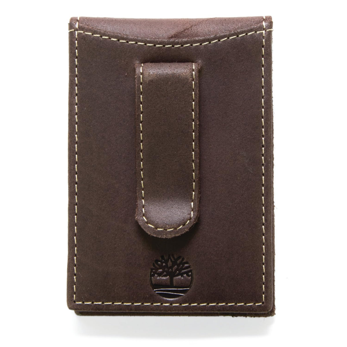 Timberland Men's Minimalist Front Pocket Slim Money Clip Wallet
