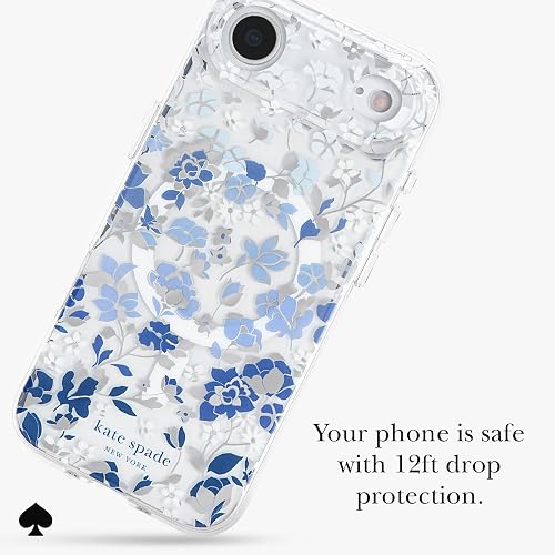 Kate Spade New York - Funda para iPhone Air, diseño de Flores Azules