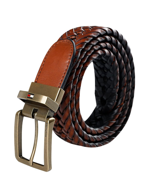 Tommy Hilfiger Cinturón casual trenzado reversible Cinturón Hombre
