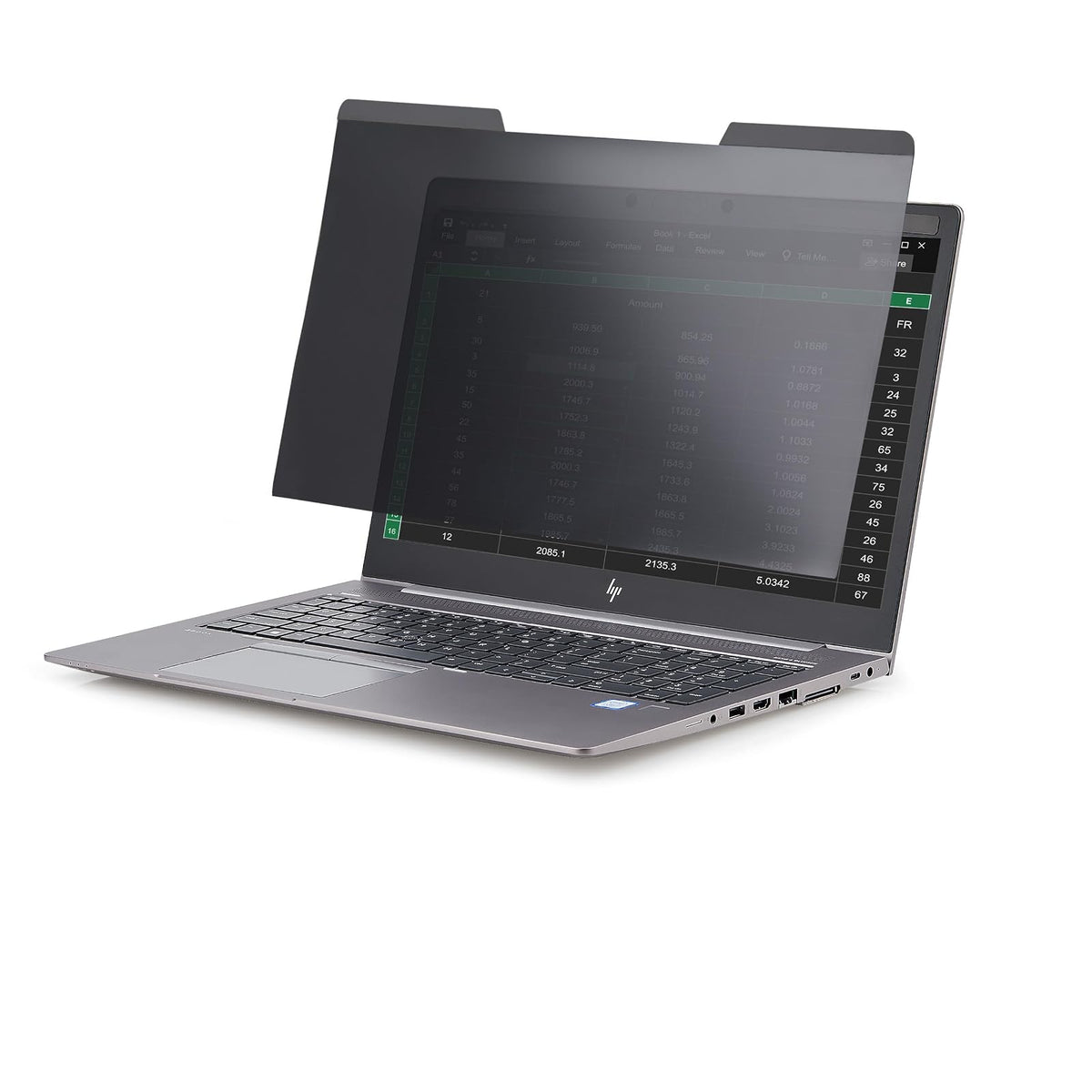 StarTech.com visualización de Privacidad para Portátil de 15" - Filtro de Seguridad Magnético Extraíble, Protector de visualización para Portátil - 16:9 - Mate/Brillante - +/-30 Grados (PRIVSCNLT15)