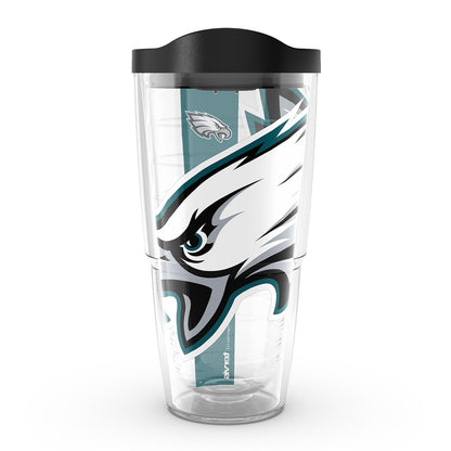 Tervis NFL Philadelphia Eagles Colossal - Vaso aislado de doble pared fabricado en Estados Unidos, taza de viaje que mantiene las bebidas frías y calientes, 24 onzas, clásico