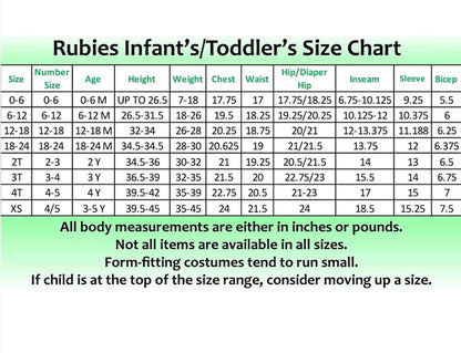 Rubies Baby/Toddler World of Eric Carle Very Hungry Caterpillar Costume