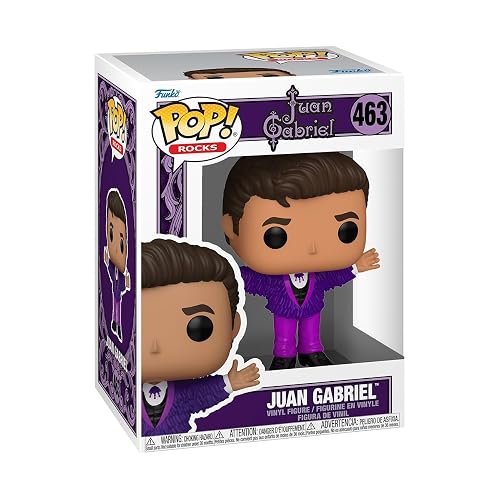 Funko Pop! Rocks: Juan Gabriel - Fringe Suit | Mercancía Oficial de Música - Figura de Vinilo Coleccionable para Decoración - Regalo de Cumpleaños para Fans