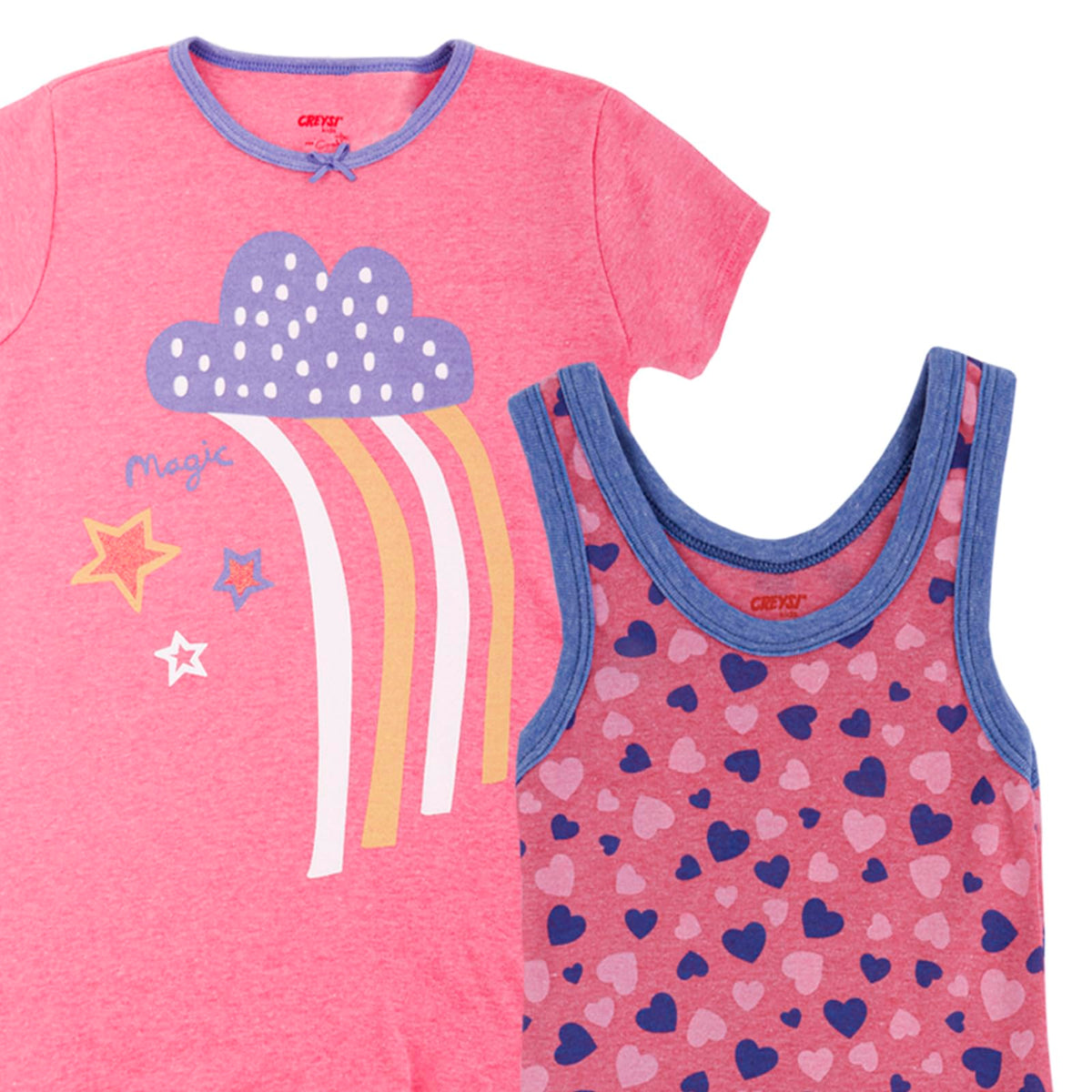Baby Creysi 3 Piezas Juego de Pijama Niñas