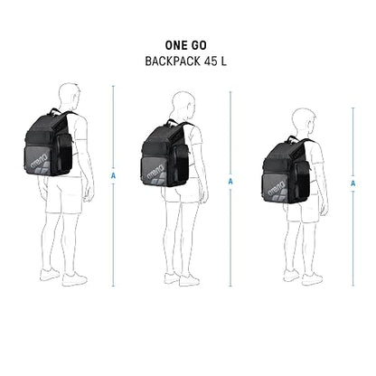 ARENA Arena One Go Backpack 45l Bolsillos Unisex adulto