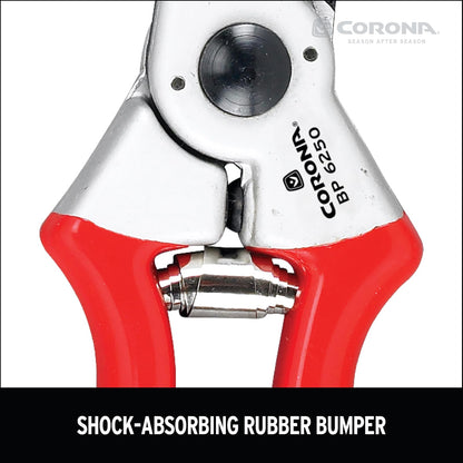Corona BP 6250 Podadora de Puente Aluminio, color Rojo, 1" Recta