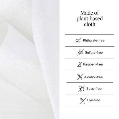 Makeup Remover Cleansing Towelette Singles Individually Wrapped, 20 Pre-moistened Towelettes