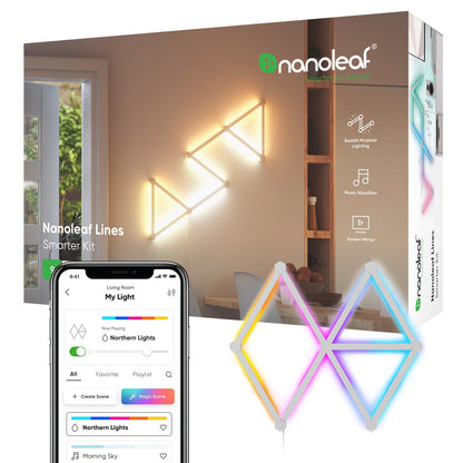 NANOLEAF LINES White 9-Pack Starter